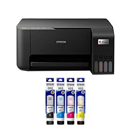 Picture of Epson EcoTank L3210 A4 All-in-One Ink Tank Printer + Additional Ink Bottles Set